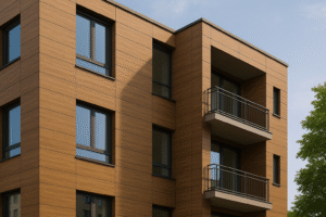 exterior elevation hpl